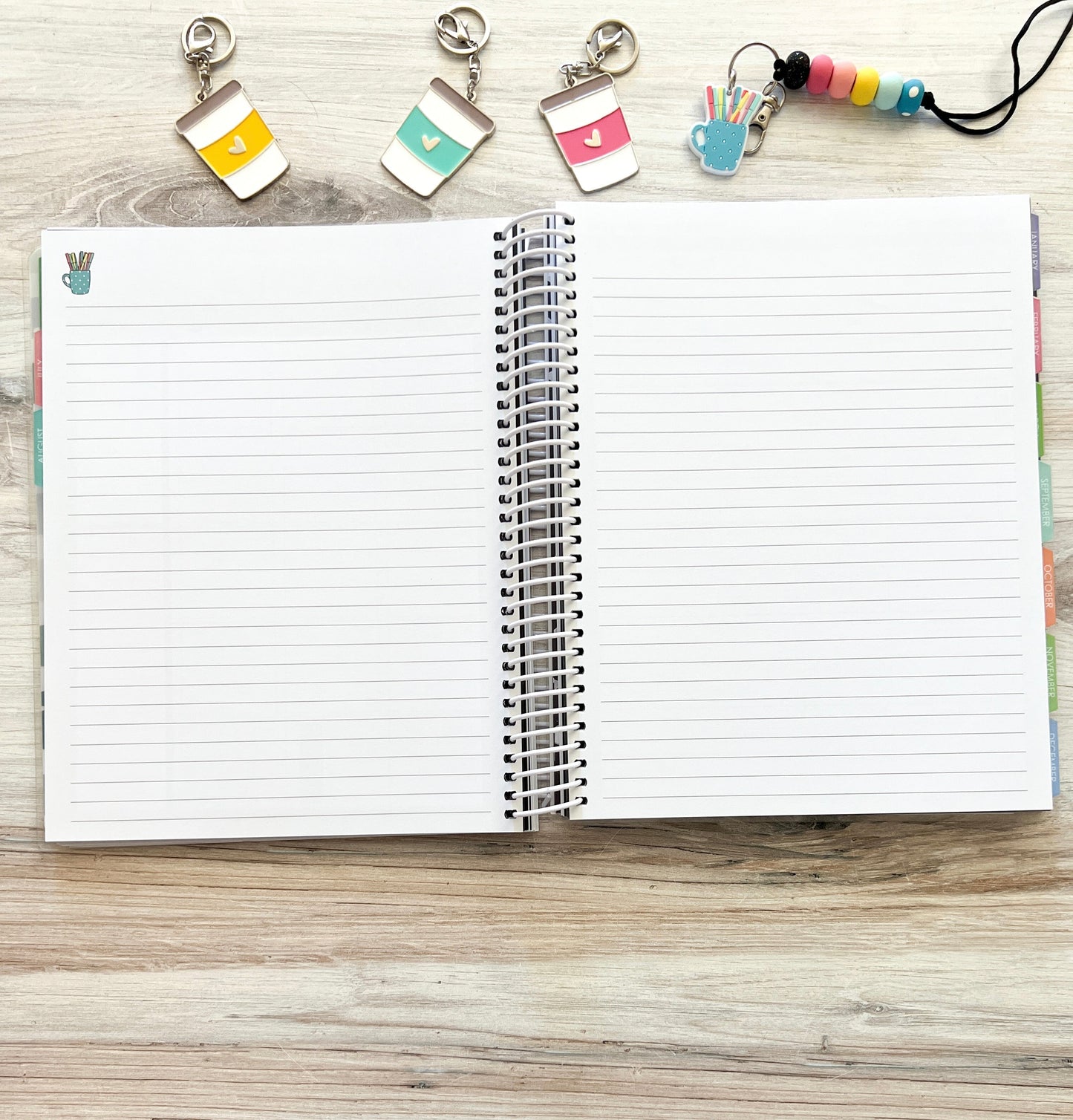2025-2026 Teacher Planner - Rainbow - Closeout Sale!!