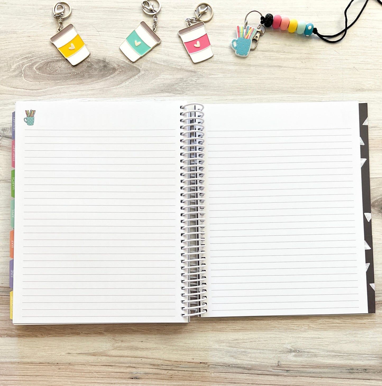 2025-2026 Teacher Planner - Rainbow - Closeout Sale!!