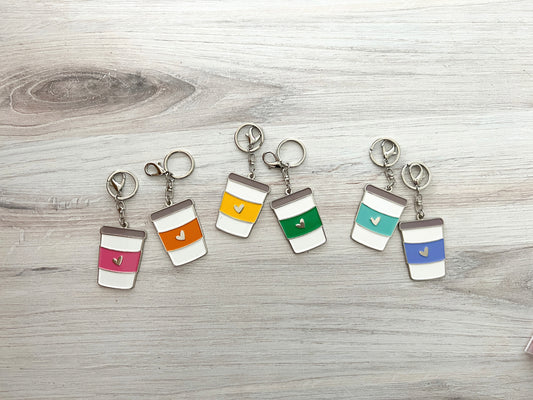 Enamel Keychain